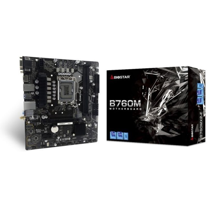 Biostar B760MX2-E Socket 1700 carte mère