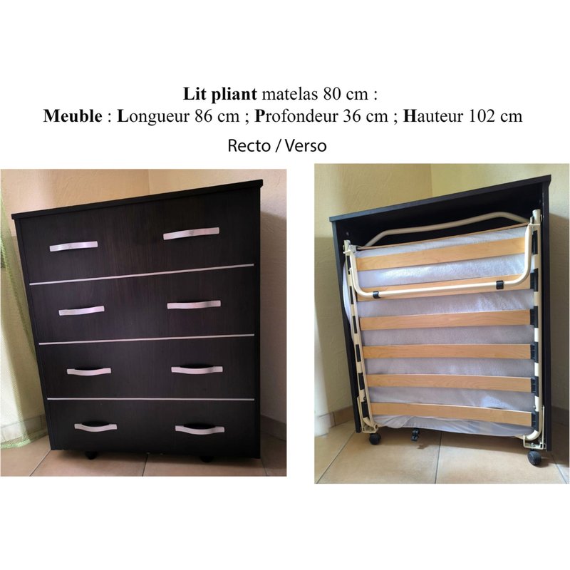 Lit D'appoint Pliant