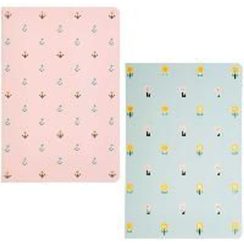 Lot De 2 Carnet De Notes A5 Pixels