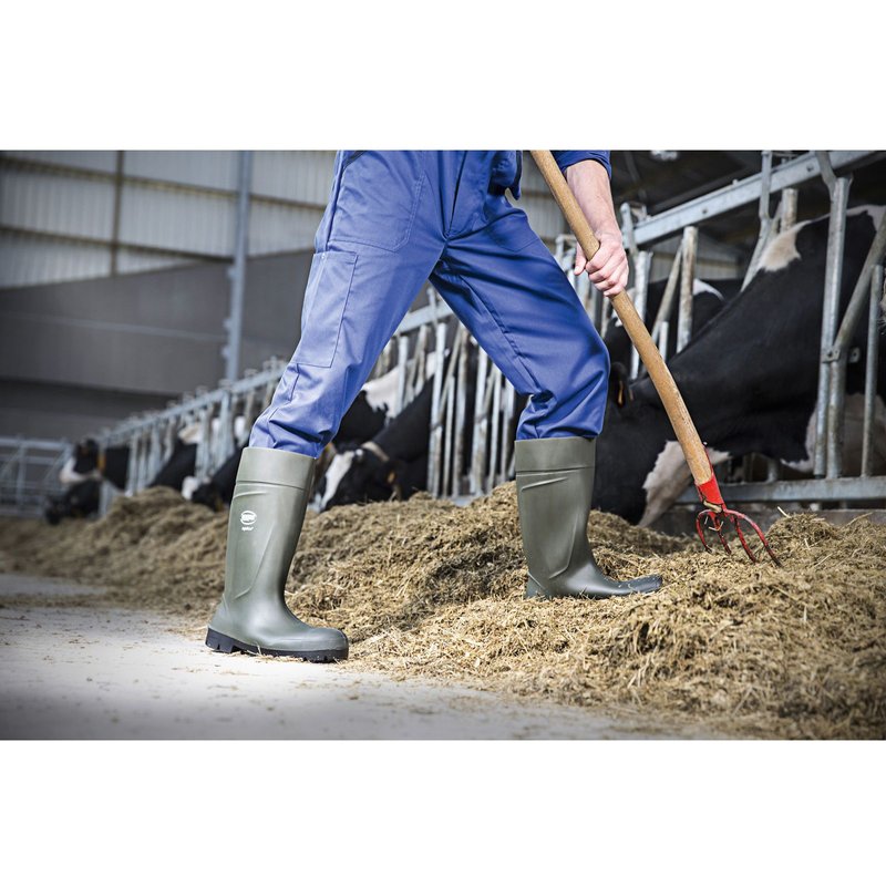 Bekina Boots Steplite Easygrip S5 Vert-Noir, Pointure 43