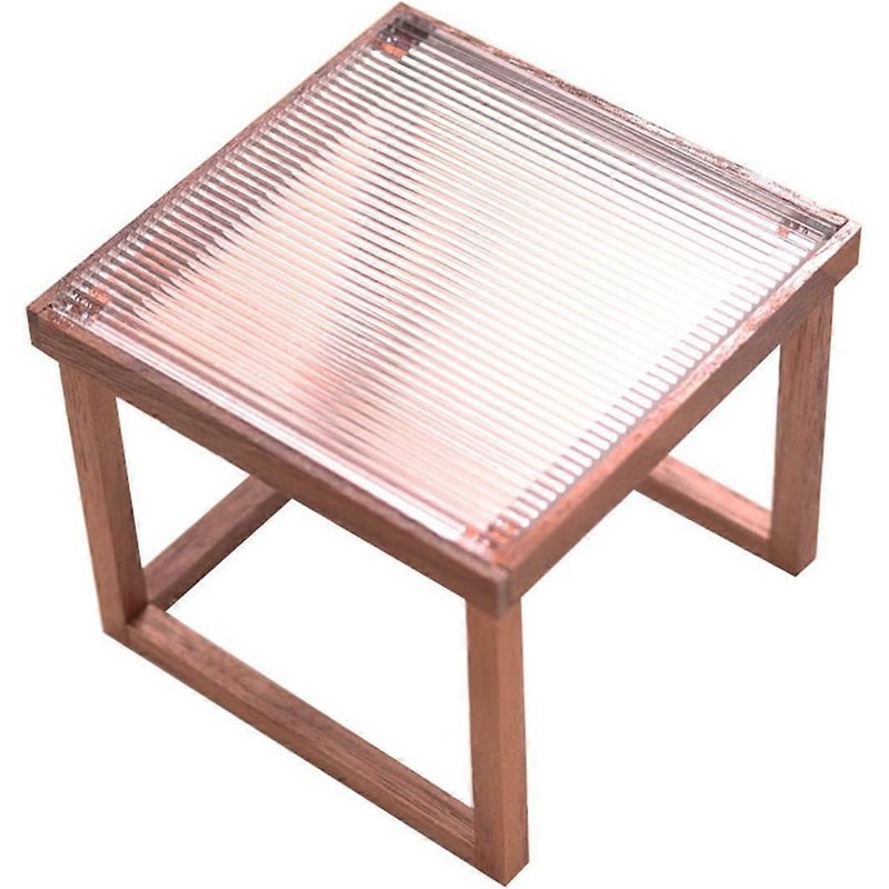 1:12 Miniatur End Table Table Thé Table Gâteau Dessert Meubles Cuisine Modèle Vie Scène Jouet 59x55x48mm