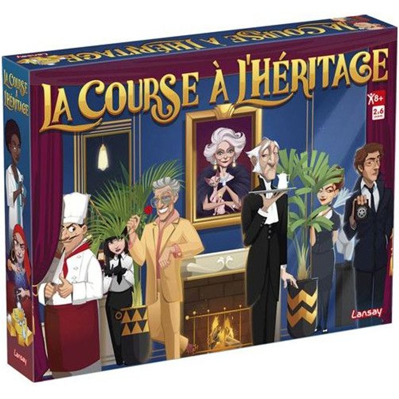 Jeu Classique Lansay La Course ? L'h?Ritage