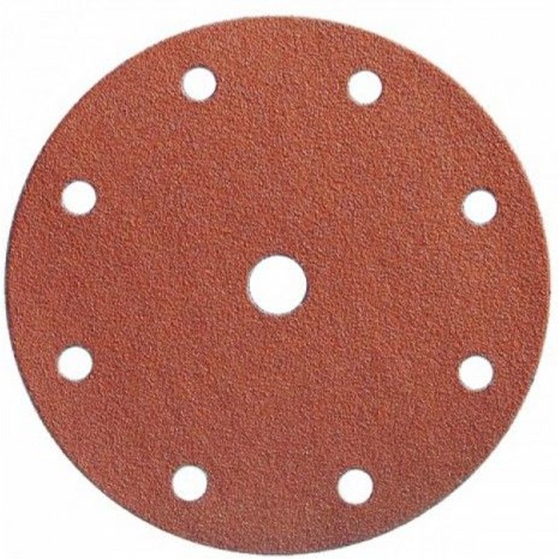 Disques abrasifs anti-encrassant perforés 9 trous KP 131 - grain 120 VSM