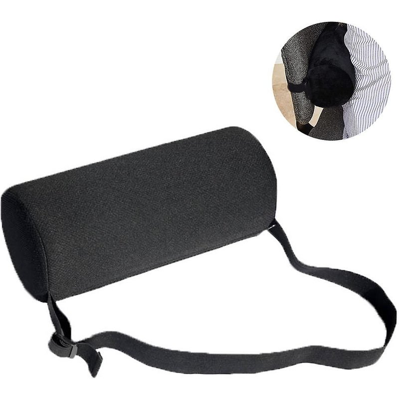 Coussin Ergonomique En Maille Pour Le Soutien Du Dos, Housse Amovible, Design Portable, Idéal Pour Le Bureau, Les Voyages Et L'utilisation Quotidienne