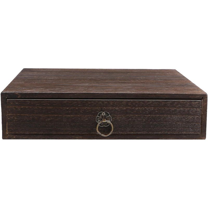 Coffre De Rangement En Bois Haut De Gamme Avec Tiroir Pour Ranger Les Articles De Table ¿ Design Rétro Pour Une Décoration Intérieure Élégante