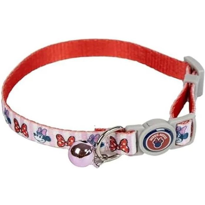 Collier Pour Chat - Cerdá - Minnie - Multicolore - Rose - Taille Petit