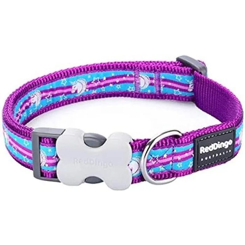 Collier - Red Dingo - Style - Violet - Taille Moyenne - Réglable