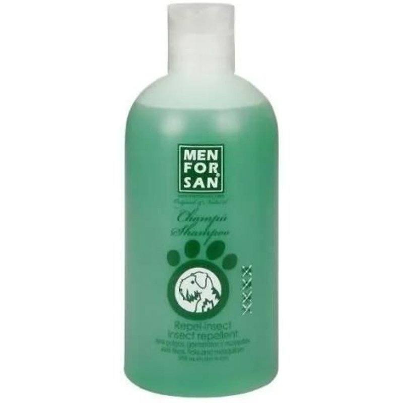 Shampooing - Menfor - Repoussant Citronelle - 300ml - Pour Chiens - Anti-Parasitaires