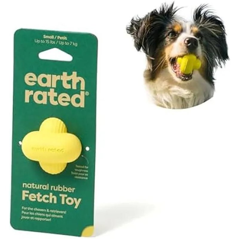 Jouet Interactif À Rapporter - Earth Rated - Balle Pour Chien - Caoutchouc - Petit Chien - Flottante