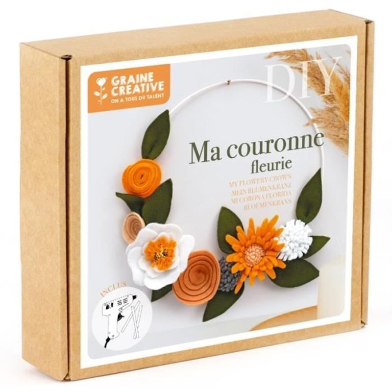 Kit Diy Ma Couronne Fleurie
