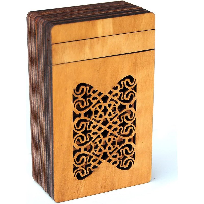 Art. Coffre De' Medici - Casse-Tête En Bois - Coffre Secret - Difficulté 5/6 Incroyable - Collection Leonardo Da Vinci