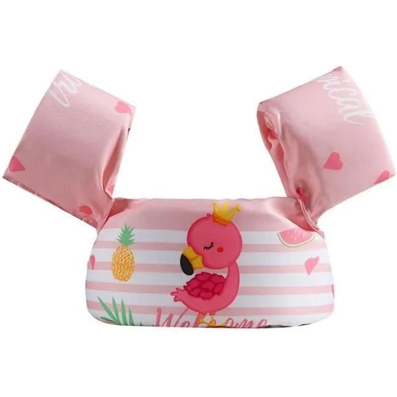 Flamant - Rooxin Anneau Flottant De Piscine Pour Bébé, Brassard De Flottabilité, Vestes De Sauvetage En Mouss