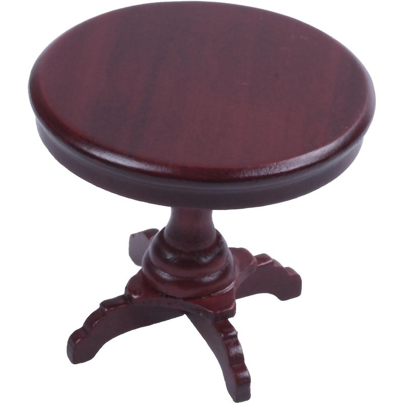 1/12 Table Ronde Miniature De Meubles En Bois