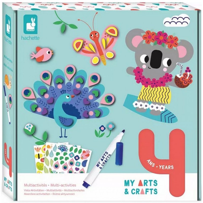 Coffret Creatif Mosaique Et Gommettes 4 Ans