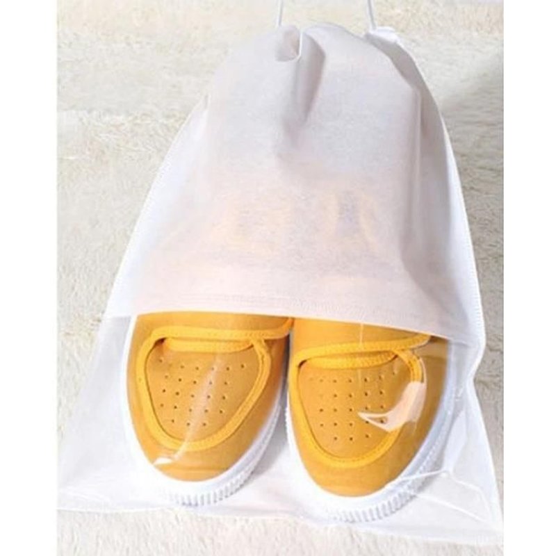 Sac De Rangement Pour Chaussures Imperméables-10 Pcs Organisateur Portable,27x36cm,Blanc Blanc