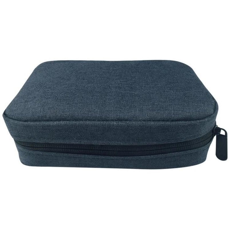 Sac De Rangement De Voyage Multifonctionnel-Convient Aux Téléphones,Banques D'alimentation,Écouteurs,Bleu Marine,23x11x5cm Bleu Marine
