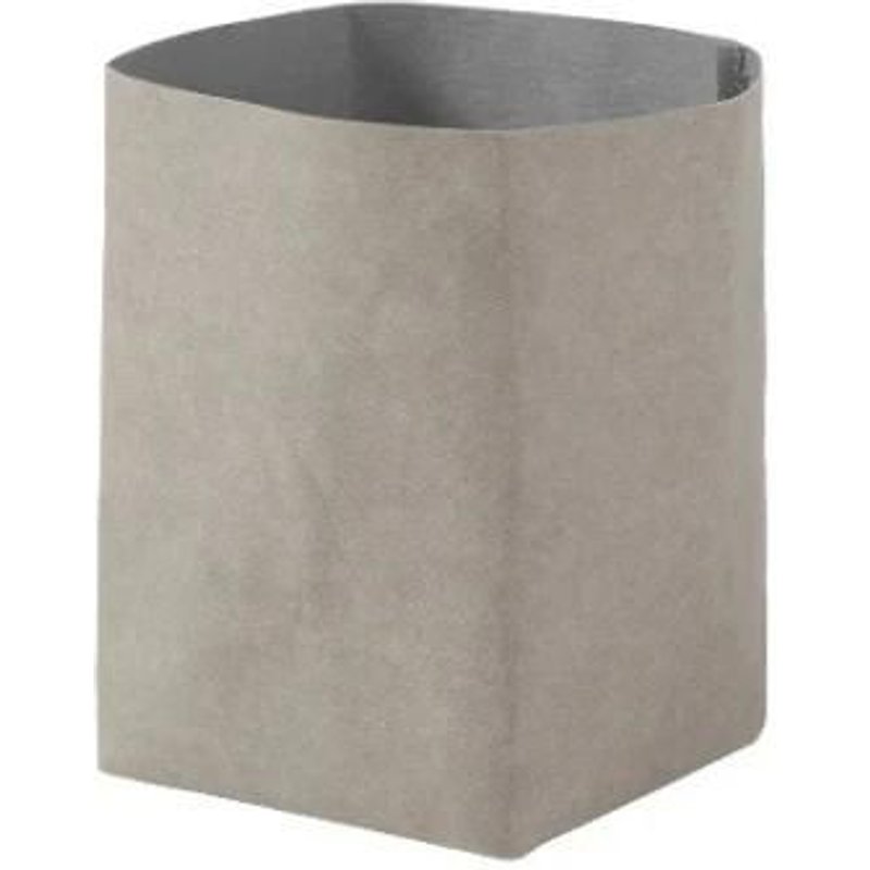 Sac De Rangement En Papier Kraft-Lavable,Gris,10x10x15cm,