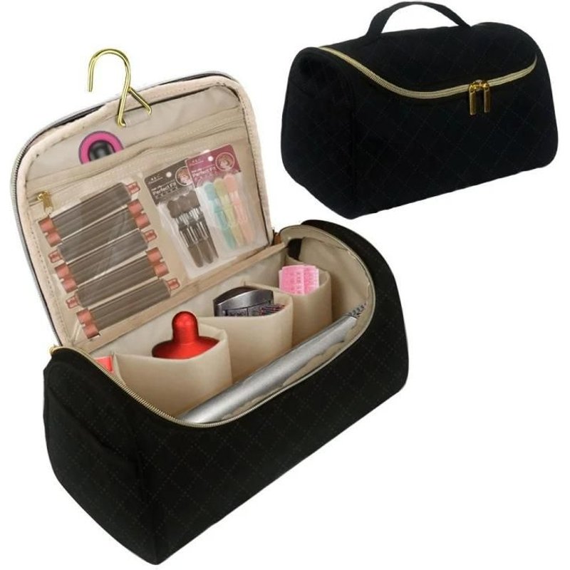 Sac De Rangement D'accessoires De Support Portable Suspendu Pour Dyson Noir