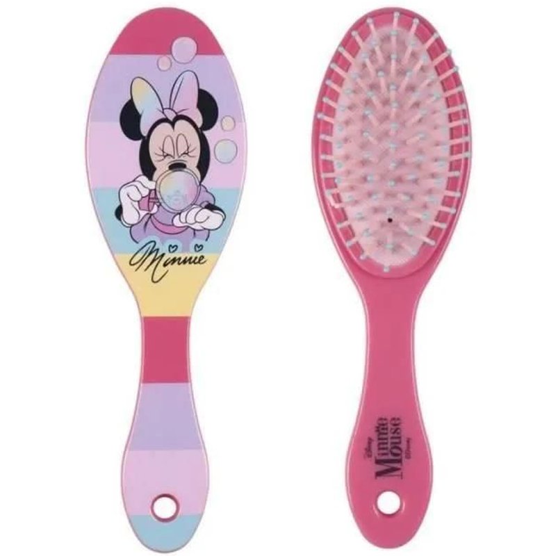 Minnie Mouse Brosse Démêlante Rose - 8445484239058