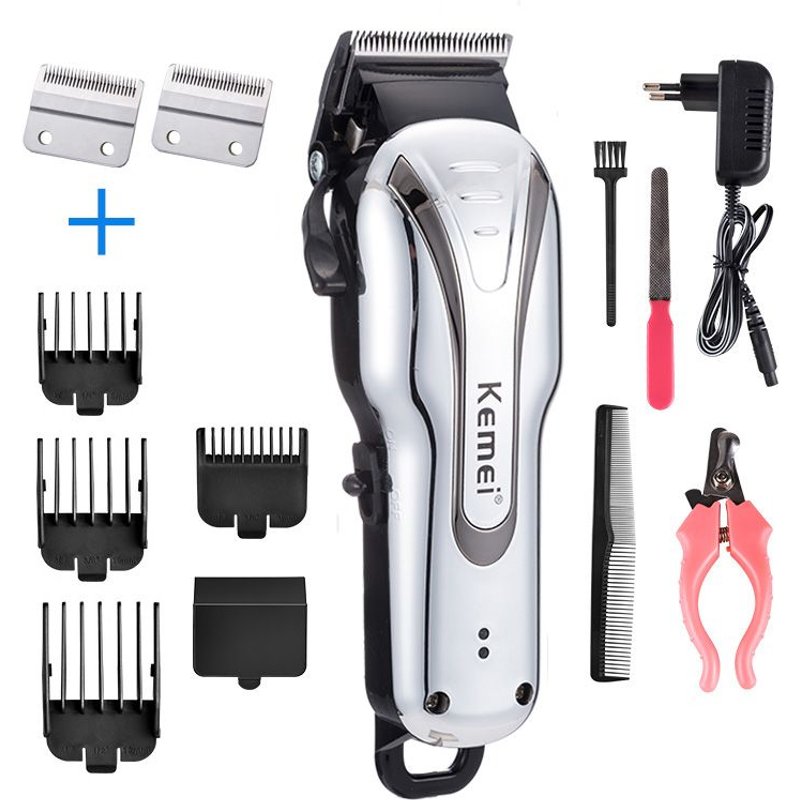 Tondeuse Rechargeable 100-240v Pour Chat Appareil De Toilettage Professionnel Pour Chiens Et Animaux De Compagnie Type Km-1992qd2p