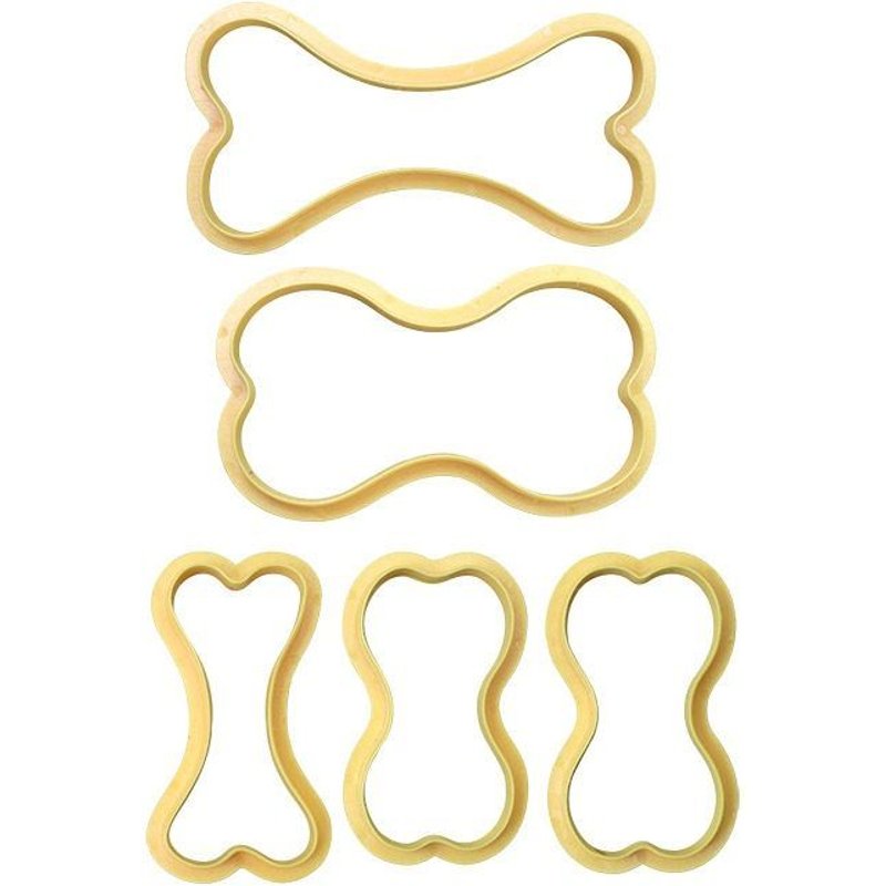 Lot De 10 Emporte-Pièces En Plastique Pour Chien, En Forme D'os Et De Pattes, Pour La Préparation De Friandises.