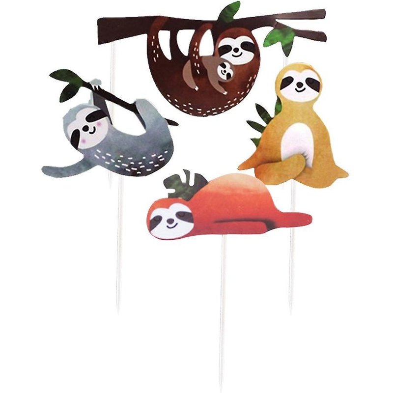 Décorations De Gâteaux À Thème Animalier : 16 Décorations De Fête Écologiques Pour Anniversaires D'enfants Et Baby Showers