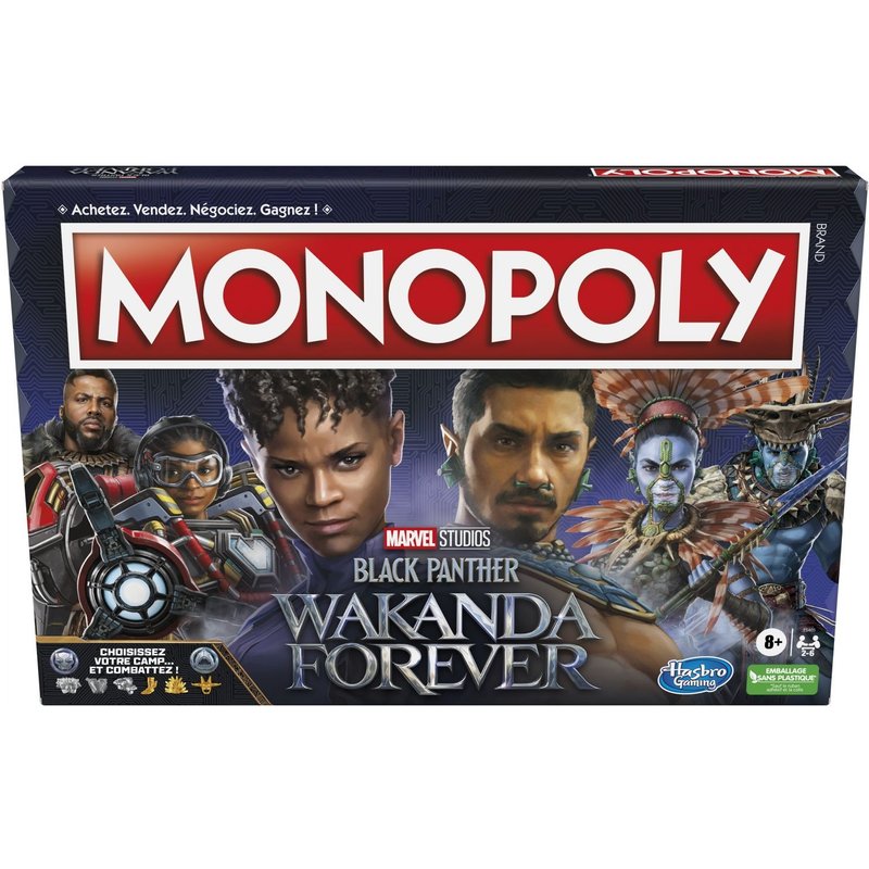 Monopoly Édition Black Panther: Wakanda Forever