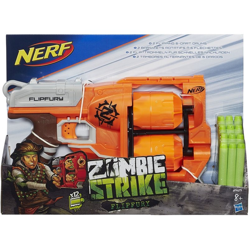 Blasters Ner Zombie Strike Flipfury