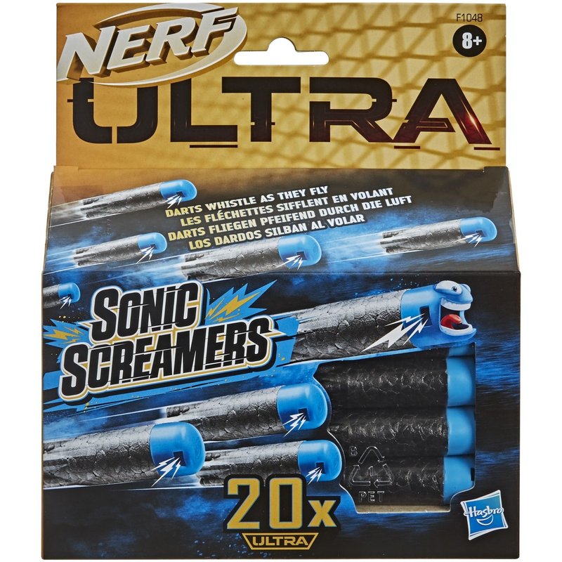 Nerf Ultra Recharge De 20 Fléchettes Sonic Screamers