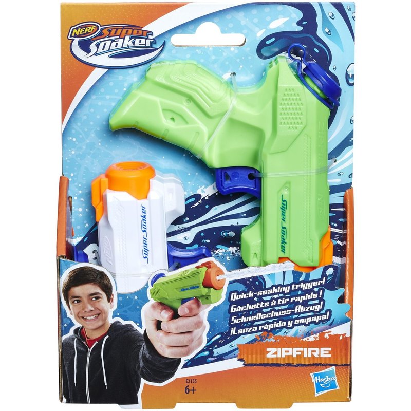 Hasbro Nerf Super Soaker Pack De 2 Zipfire