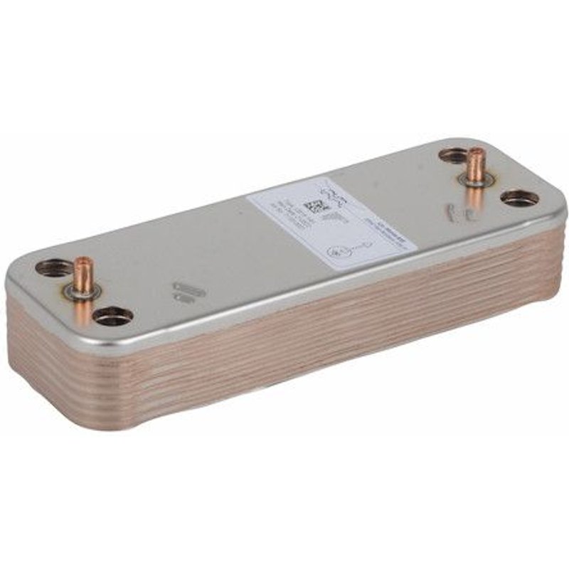 Échangeur sanitaire 14 plaques (24 / 28mi) - DE DIETRICH CHAPPEE : 7672687