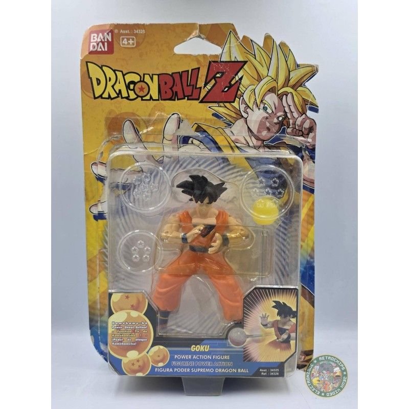 Bandai - Dragon Ball Z - 34325 - Manga - Figurine Power Action - 12 cm - Goku