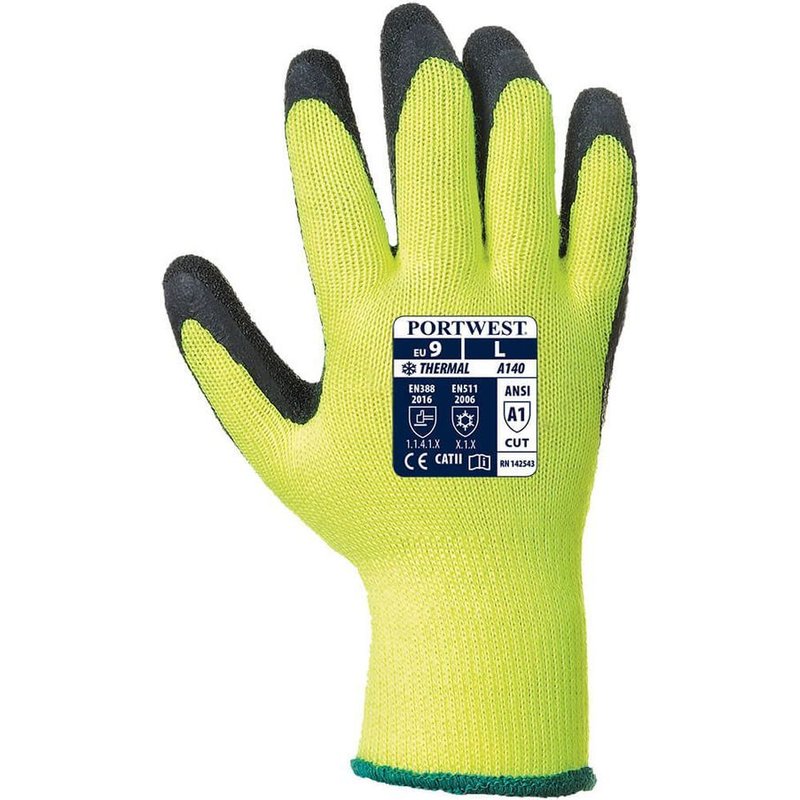 Gants latex anti-froid Portwest A140