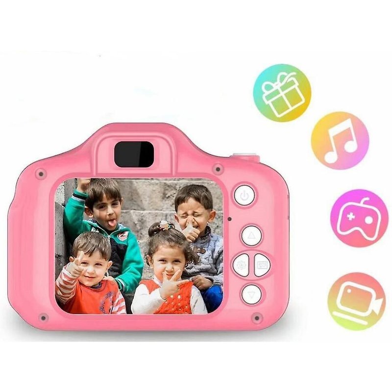 Appareil photo numérique pour enfants de 3 ans avec 13MP, vidéo 1080P, écran 2 pouces, carte de mémoire 32 Go, conception robuste