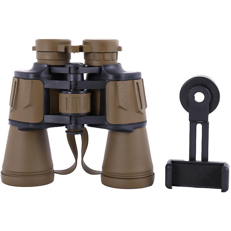 Jumelles étanches 20x50 avec prisme Bak-4 pour l'observation des oiseaux, la randonnée et les aventures en plein air