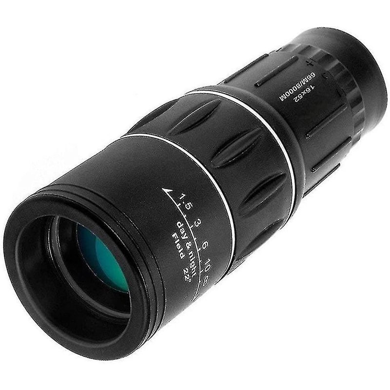 Télescope monoculaire 16x52 à prisme haute puissance, jumelles compactes pour la randonnée, l'observation des oiseaux et le camping
