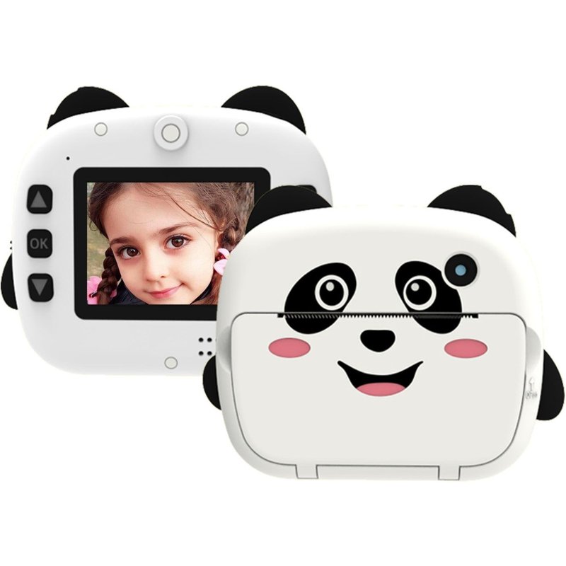 Appareil photo jouet pour enfants 4032 x 3024 pixels haute résolution avec écran 2,4 pouces, filtres, jeux, batterie rechargeable, design durable