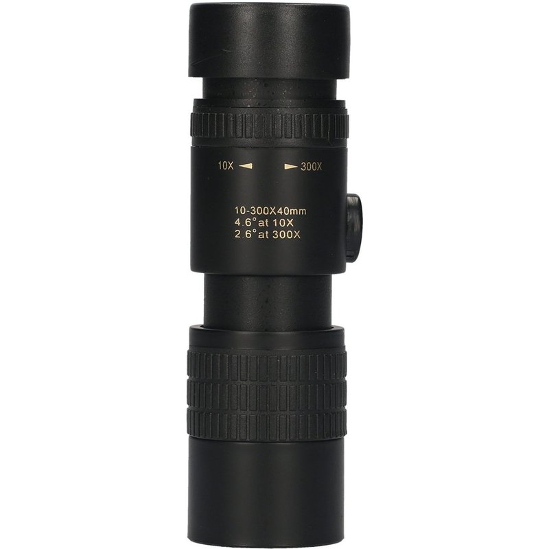 Télescope monoculaire KKmoon 10X-300X avec prisme BAK4 et lentille multicouche FMC pour une utilisation en extérieur
