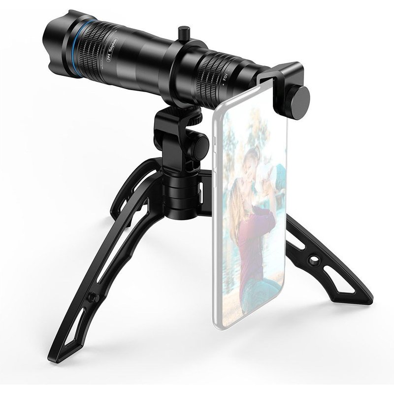 Téléobjectif APEXEL APL-JS36XJJ04 HD 36X pour smartphones - Grossissement élevé et qualité optique