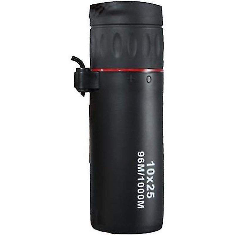 Télescope monoculaire professionnel 10x25 ¿ Léger, durable et polyvalent pour la chasse, l'observation des oiseaux et les voyages