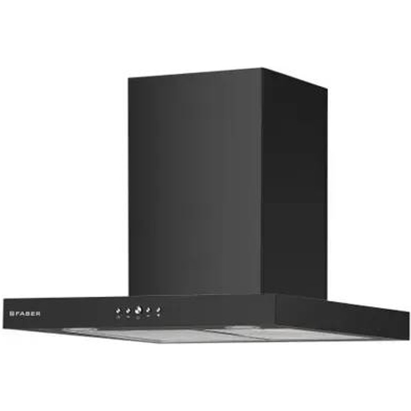 HOTTE MURALE FABER NOIRE TSP 600 60CM 590M3/H 68DB CL.A