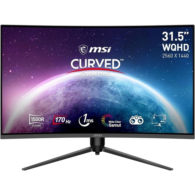 MSI G32CQ5P 31.5 LED 2560x1440 170Hz NOIR
