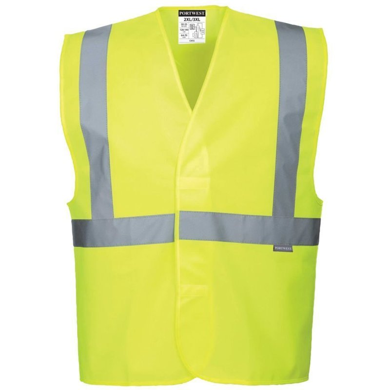 Gilet réfléchissant jaune fluo- S/M