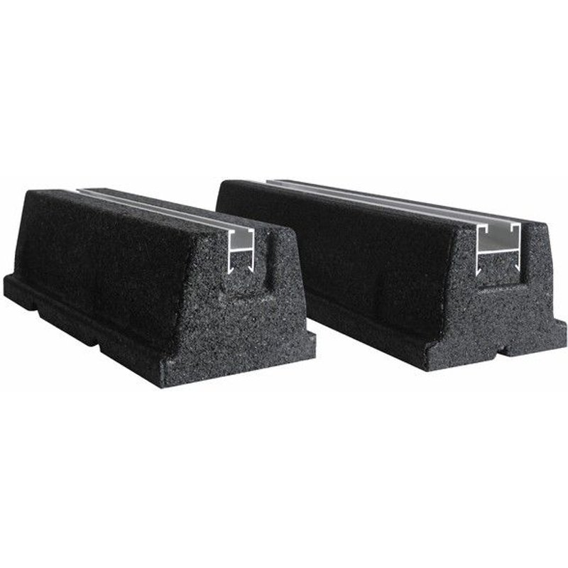 Paire de supports RUBBER 1000mm - DIFF