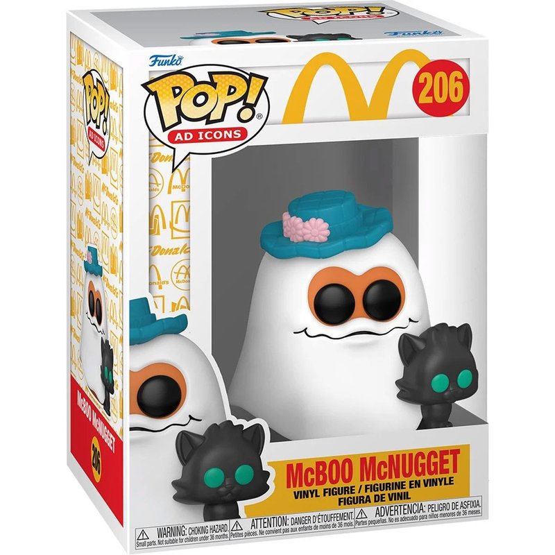 Figurine Funko Pop - Mcdonald's N°206 - Fantôme Mcnugget (74066)