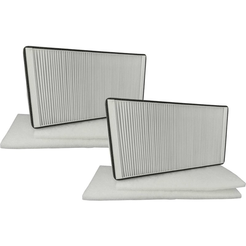 vhbw Lot de filtres compatible avec Helios KWL EC 450 ECO, 450 PRO, 450 W, 500 ECO, 500 PRO, 500 W appareil de ventilation - Filtre à air (6 pcs)