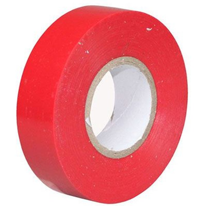 KLAUKE - Ruban Isolant PVC usage courant Rouge