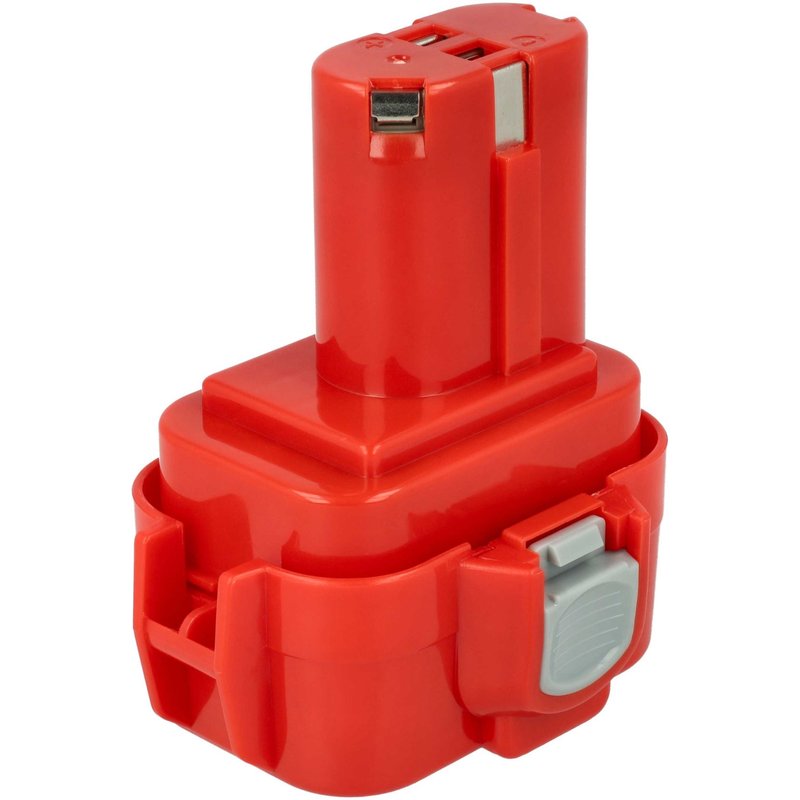 EXTENSILO Batterie compatible avec Makita 6207DWDE, 6226D, 6222DWE, 6226DWBE, 6226DW, 6222D, 6207D, 6222DE outil électrique (3300 mAh, NiMH, 9,6 V)