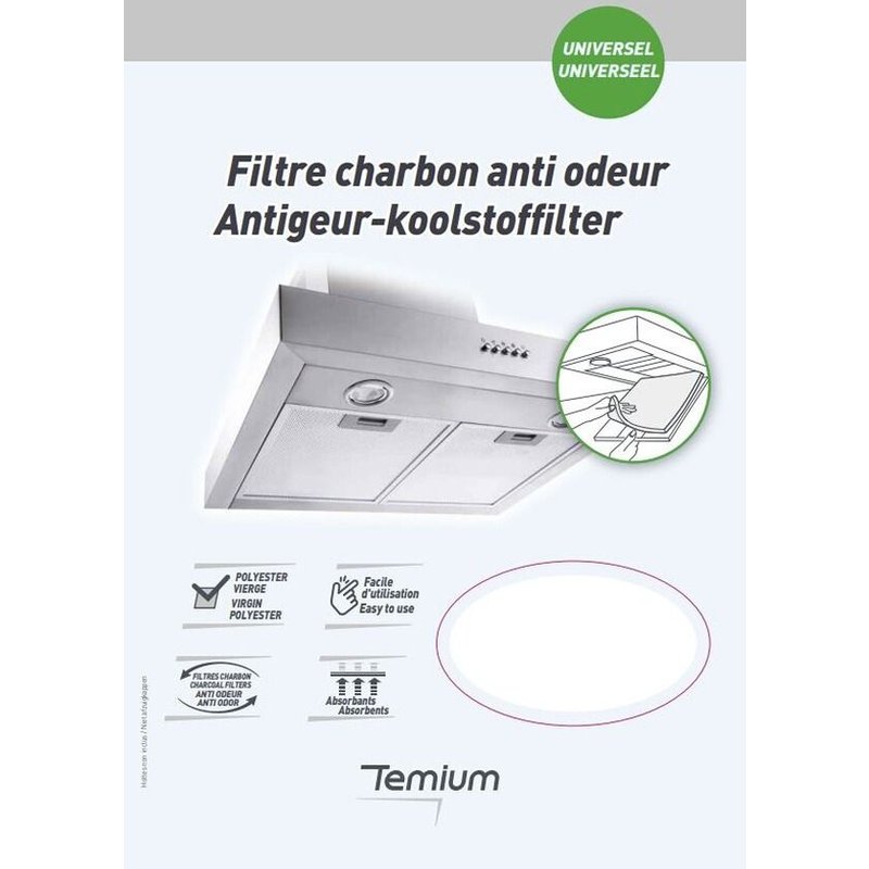 FILTRE CHARBON ANTI ODEUR Universel & Découpable