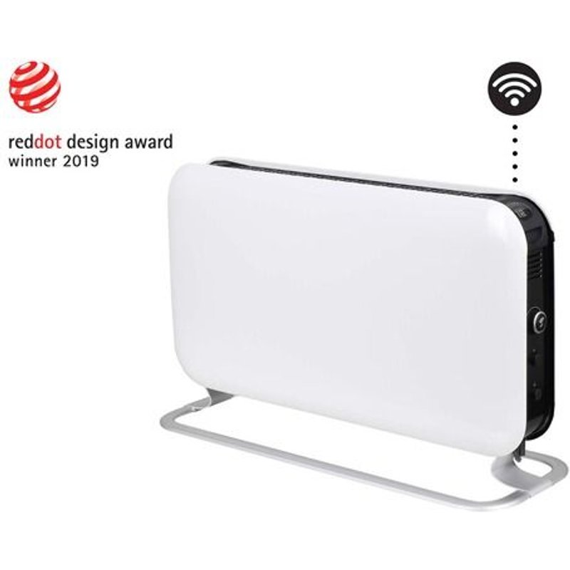 Mill Convecteur CO 1200 W Wifi 3ème génération avec bluetooth intégré Blanc et Noir